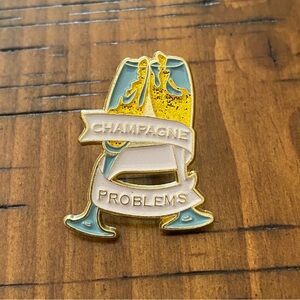 Taylor Swift Enamel Pin Champagne Problems